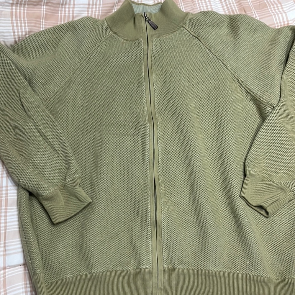 Talbots Men’s Zip Up Sweater